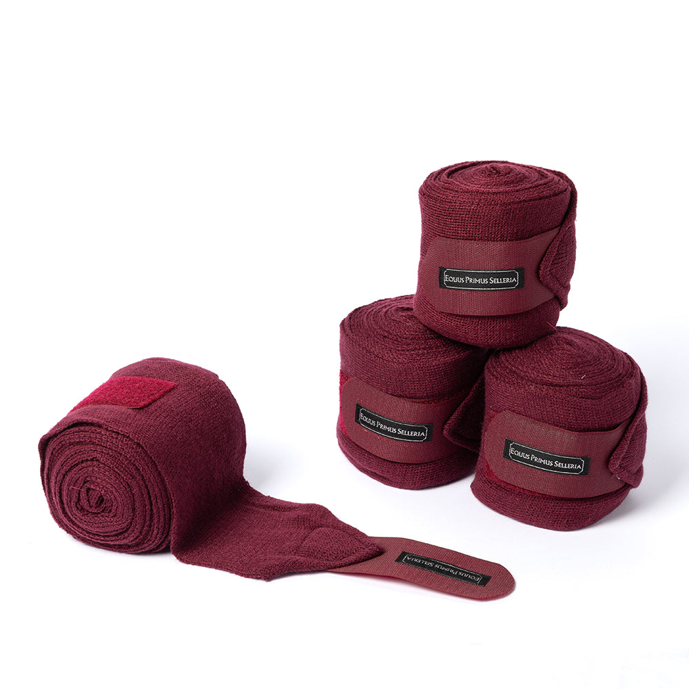 Equus Primus Selleria HorseGuard Crimson - HorseGuard Stable Wraps *