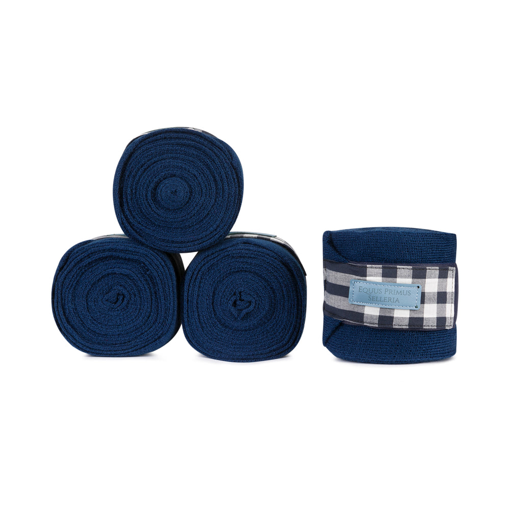 Equus Primus Selleria HorseGuard Cerulean & Arctic Mesh - HorseGuard Stable Wraps