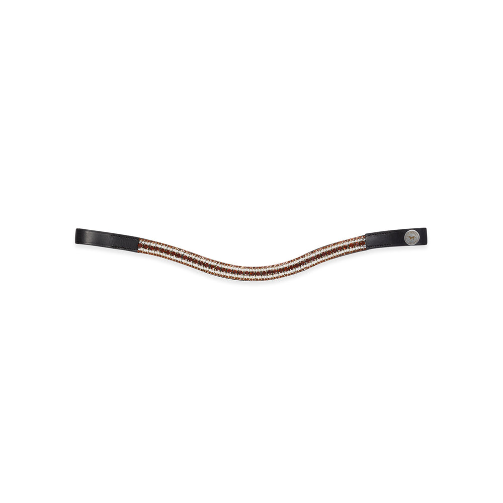 Equus Primus Selleria Cherry Charm Browband - DiamondDazzle Browband Collection