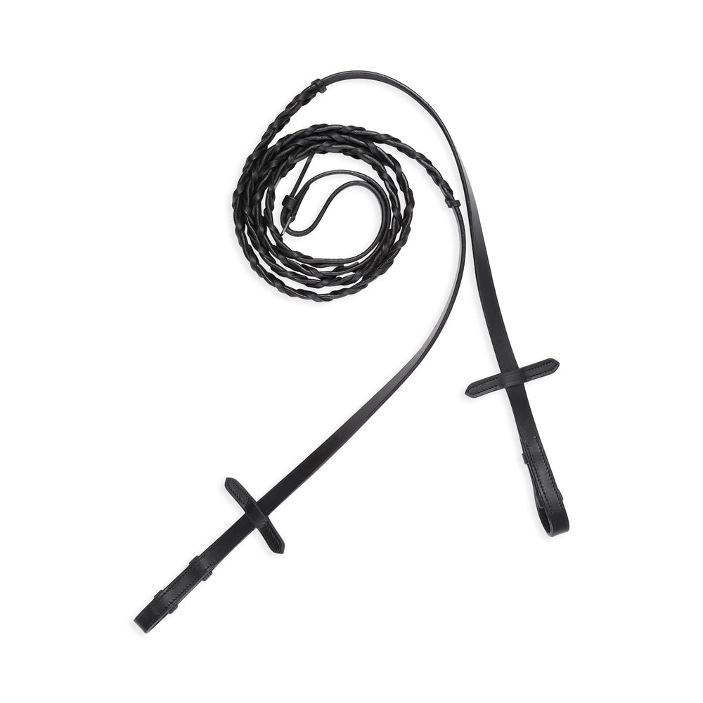 Equus Primus Selleria Braided FlexiGrip Reins - BridleLink Reins