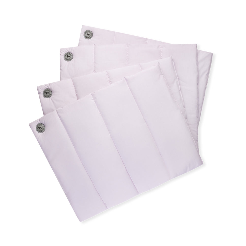 Equus Primus Selleria HorseGuard Petal Pink Pinstripes Stable Pad - HorseGuard Stable Bandages Pads