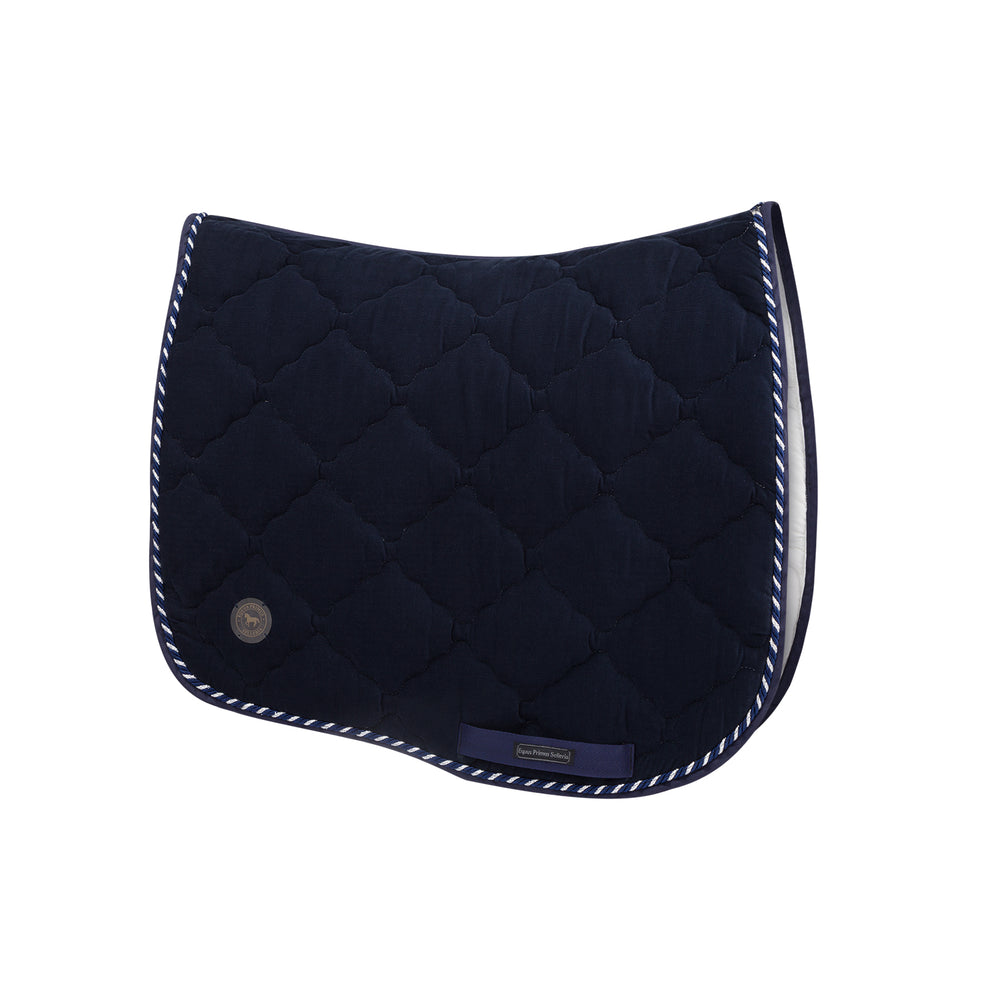 Equus Primus Selleria Moonlit Indigo Saddle Pad - ToscanaCotton Saddle Pads