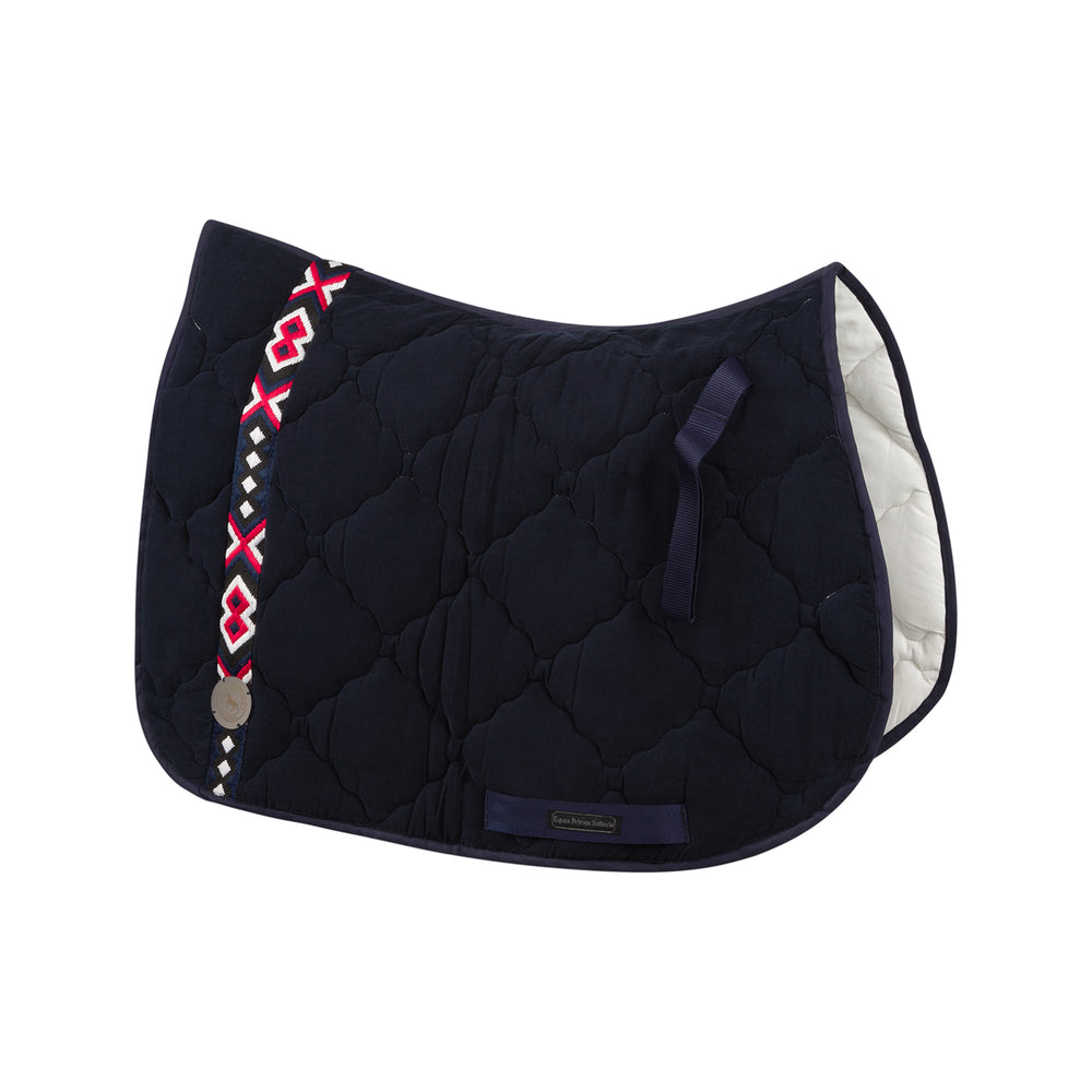 Equus Primus Selleria Navajo Nightfall Saddle Pad (Southwest Pattern Embroidery) - ToscanaCotton Saddle Pads