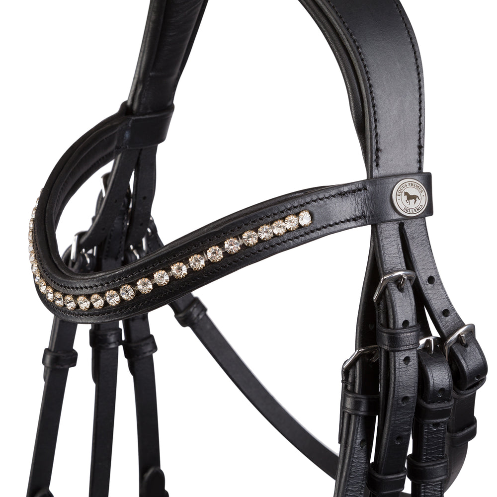 
                  
                    Equus Primus Selleria Shadow Frost Double Bridle - EquineElite Classical Collection *
                  
                