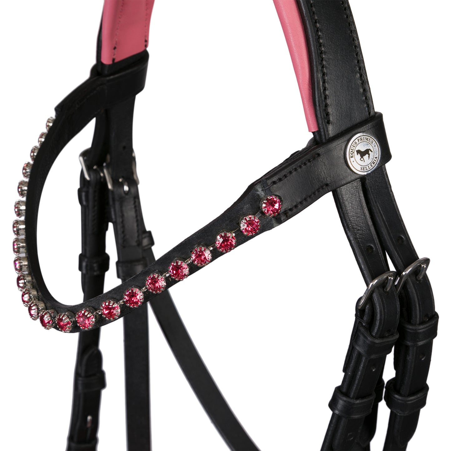 
                  
                    Equus Primus Selleria Piaffe Princess Pink Bridle - Equestrian Elegance Collection
                  
                