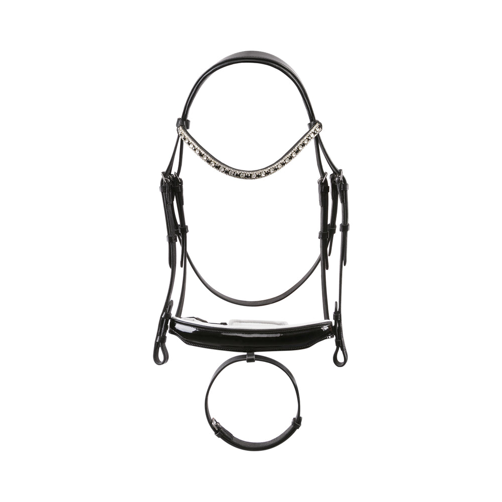 Equus Primus Selleria Midnight Noir Bridle - Equestrian Elegance Collection