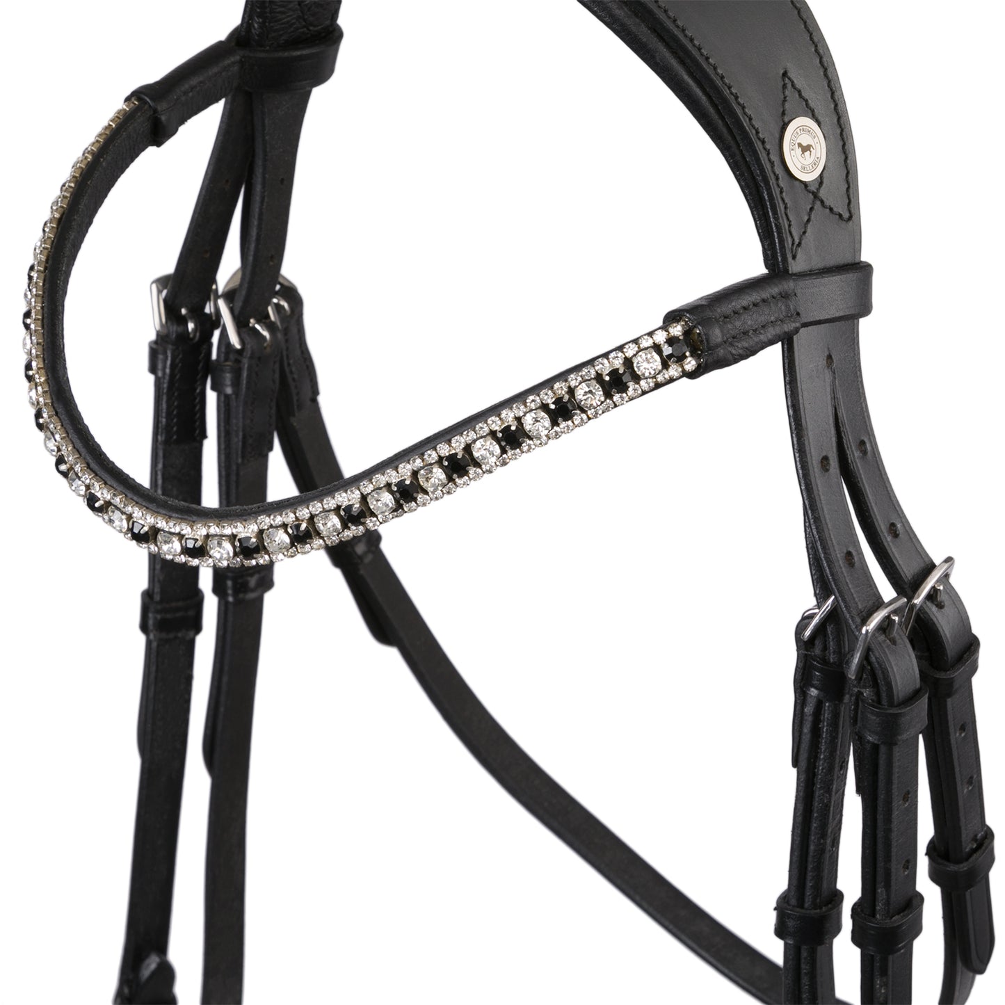 
                  
                    Equus Primus Selleria Midnight Noir Bridle - Equestrian Elegance Collection
                  
                