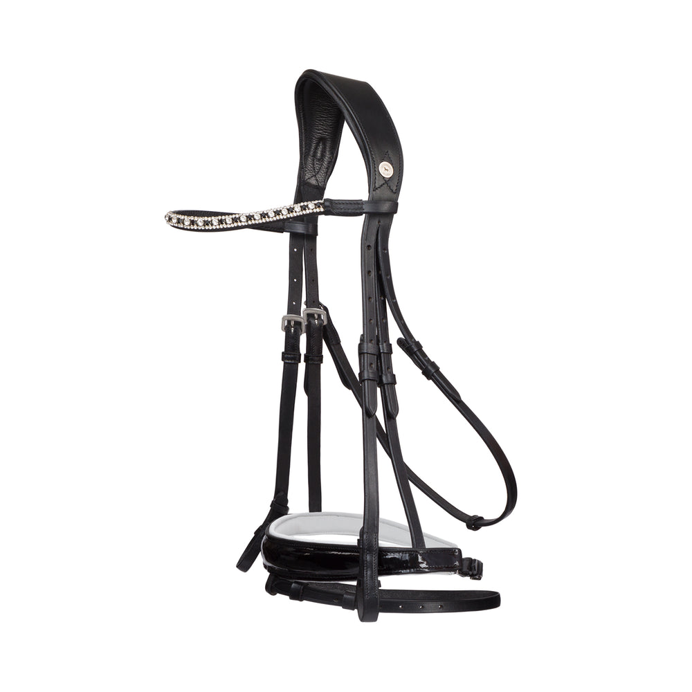 
                  
                    Equus Primus Selleria Midnight Noir Bridle - Equestrian Elegance Collection
                  
                