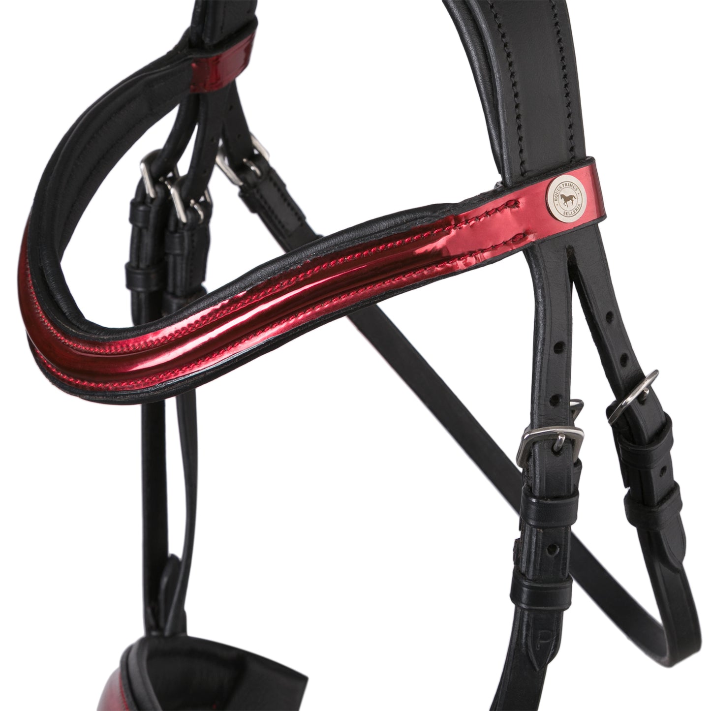 
                  
                    Equus Primus Selleria Garnet Majesty Bridle - EquiChic Collection
                  
                