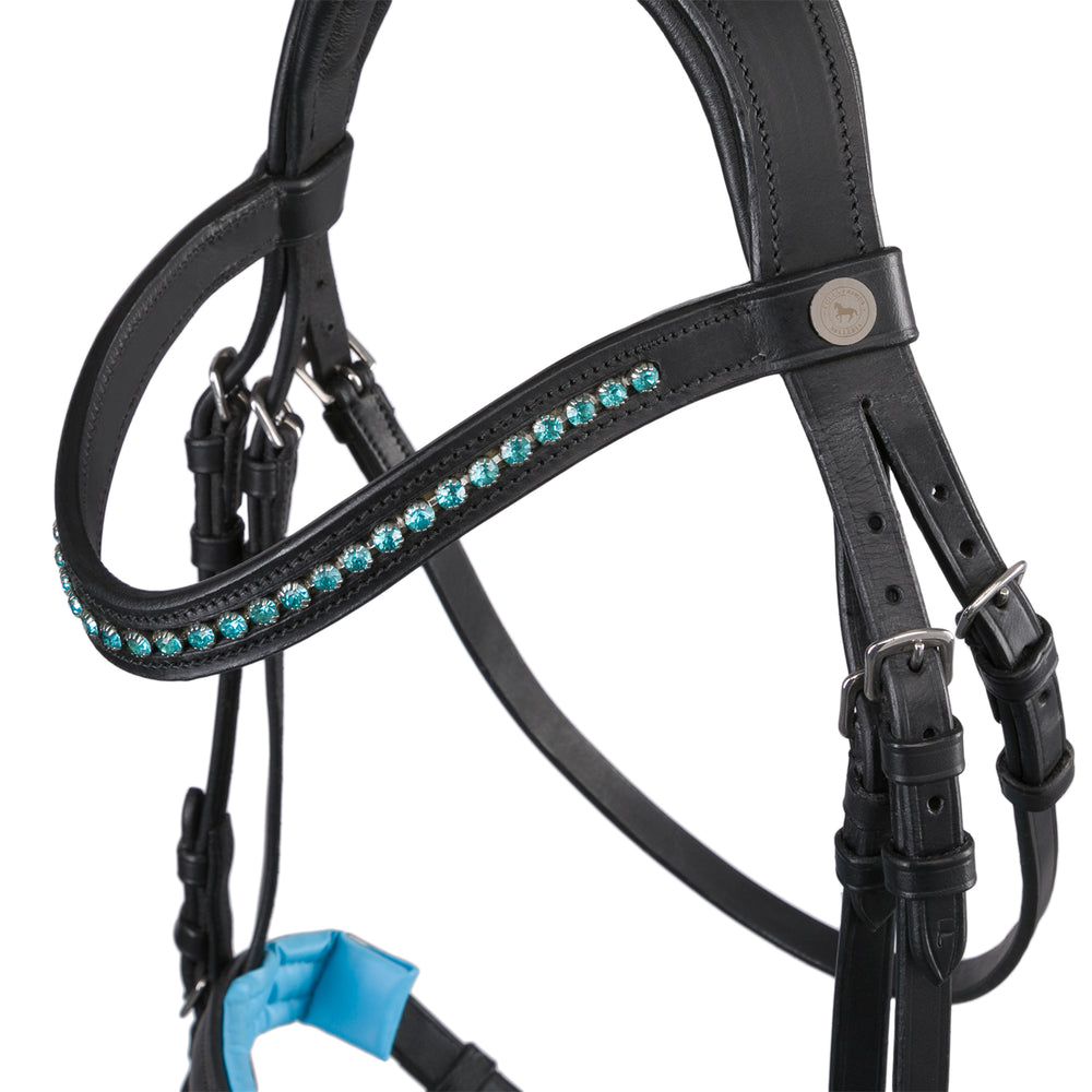 
                  
                    Equus Primus Selleria Royal Blue Regalia Bridle - EquiChic Collection
                  
                