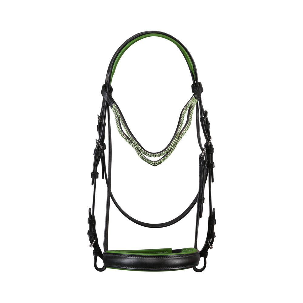 Equus Primus Selleria Green Glow Bridle - EquiChic Collection
