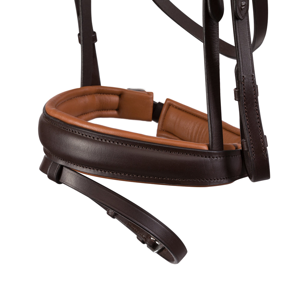 
                  
                    Equus Primus Selleria Espresso Elegance Bridle - EquineElite Classical Collection
                  
                