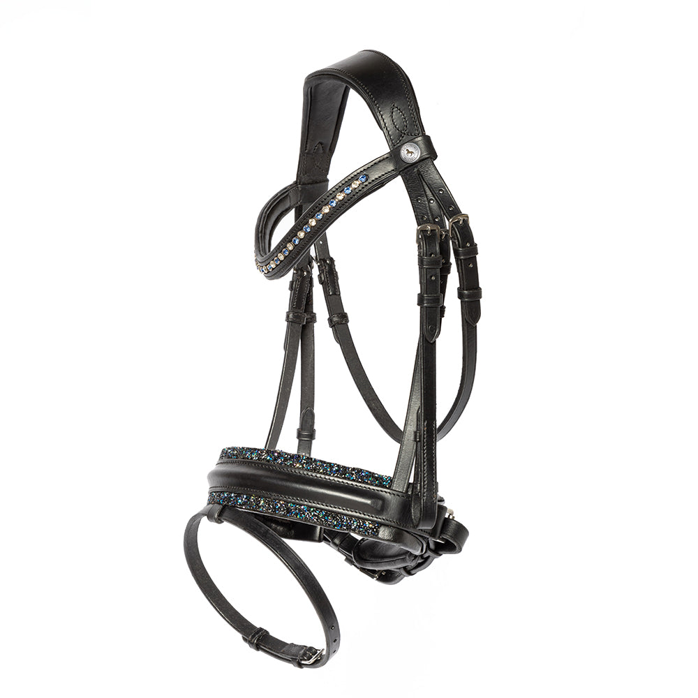 Equus Primus Selleria Midnight Constellation Bridle - Equestrian Elegance Collection