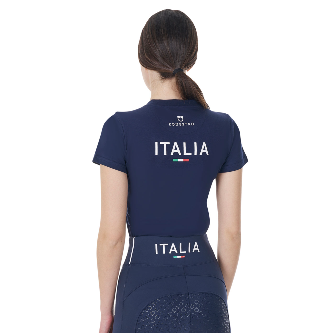 
                  
                    WOMEN'S SLIM FIT T-SHIRT EQUESTRO X FISE
                  
                