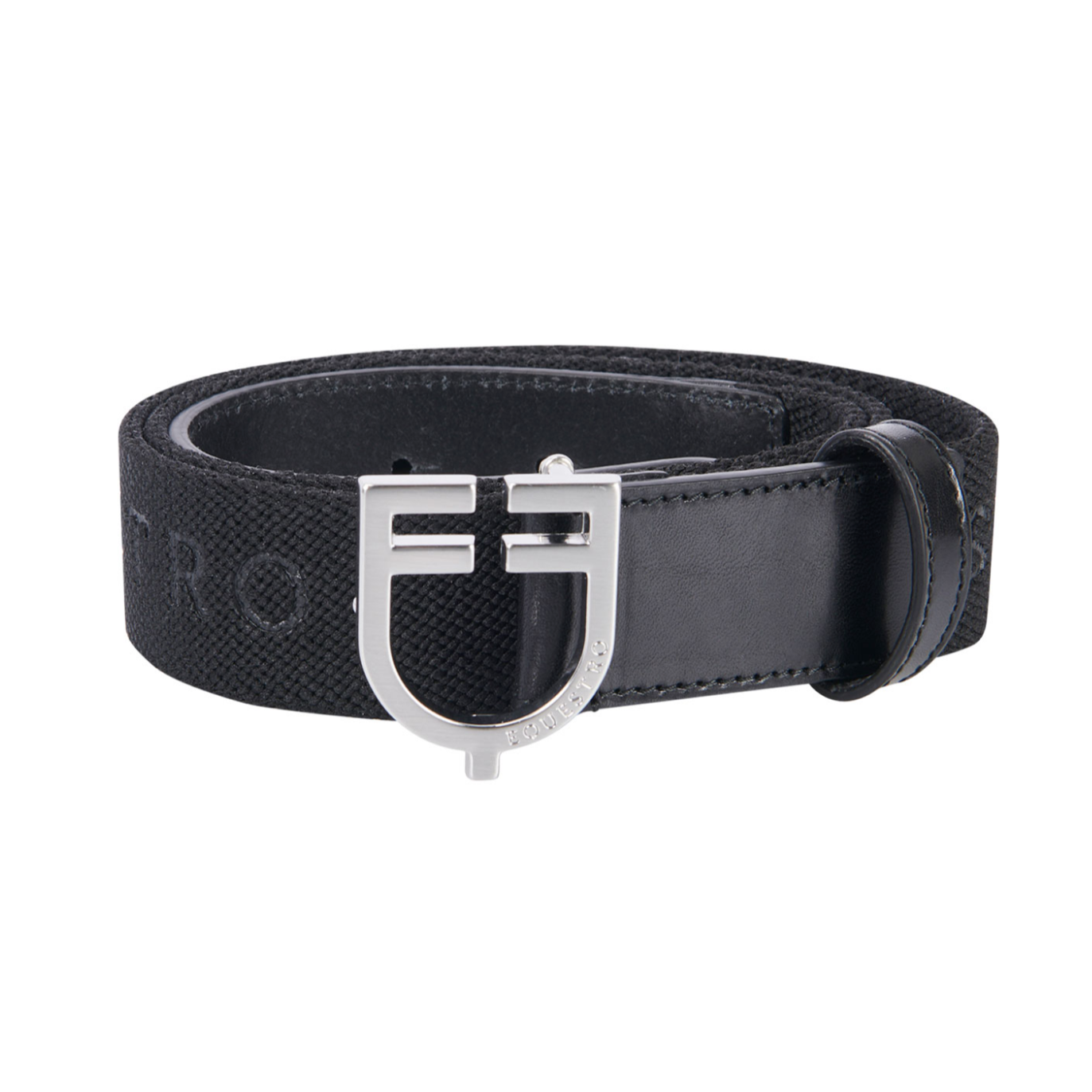 
                  
                    LEATHER BELT WITH ELASTIC AND LETTERING
                  
                