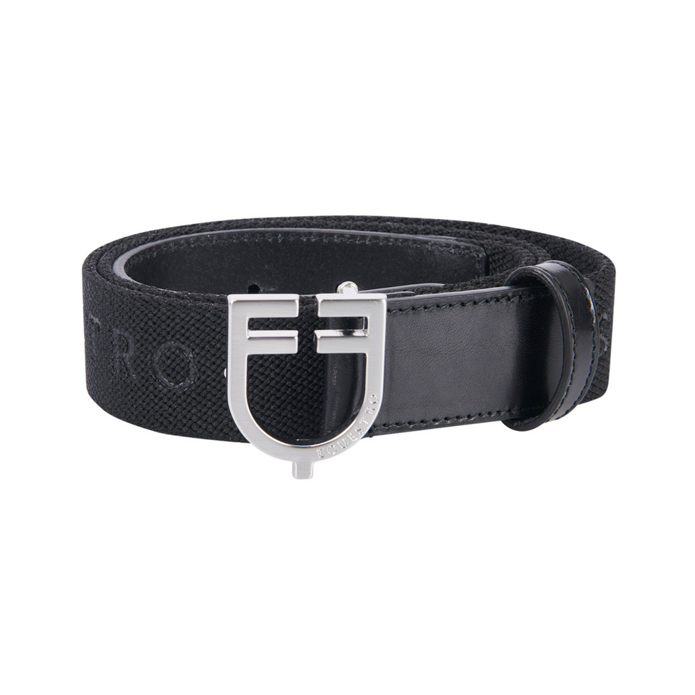 
                  
                    LEATHER BELT WITH ELASTIC AND LETTERING
                  
                