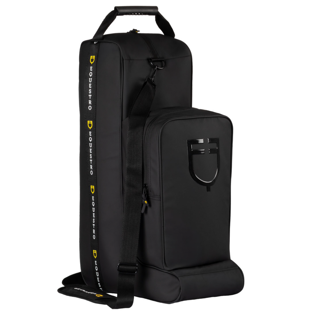 BOOT AND HELMET BAG WITH BACKPACK-LIKE FABRIC
